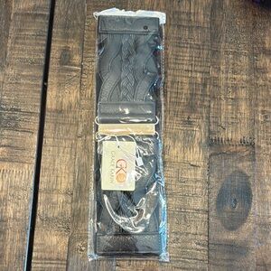 Chico's Black Wide Belt